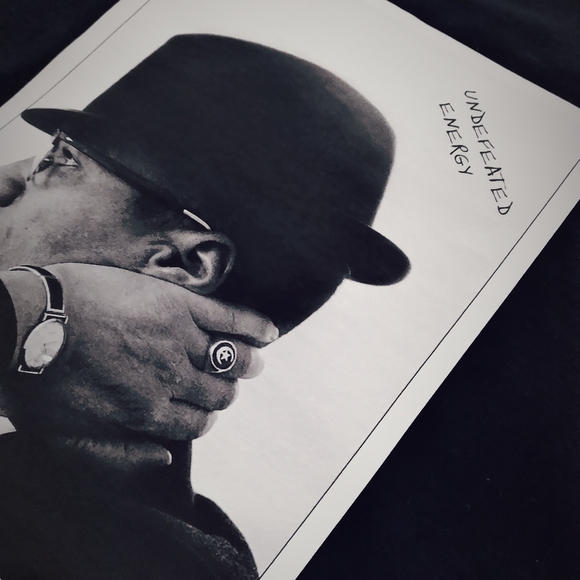 UNDEFEATED ENERGY tee featuring Malcom X - Picture 3 of 4